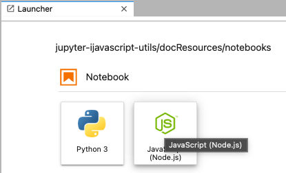 Screenshot of Jupyter Lab Launcher